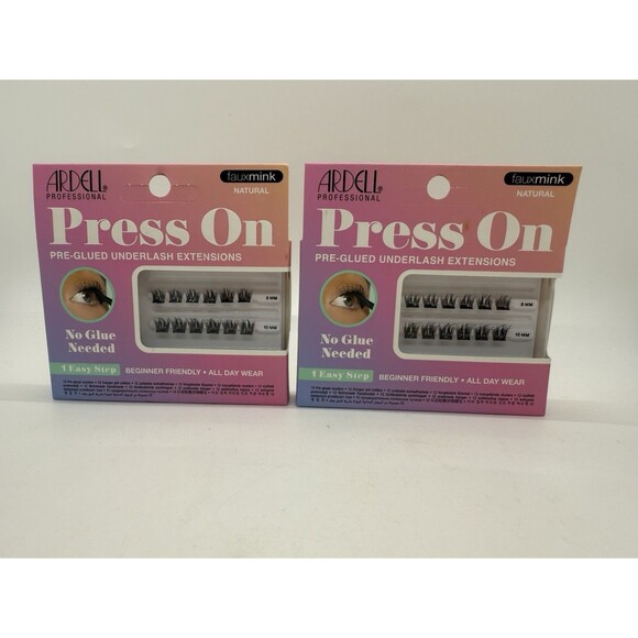 Ardell Professional Naked Press On Pre Glued Underlash Extensions Lot Of 2 - Picture 1 of 8
